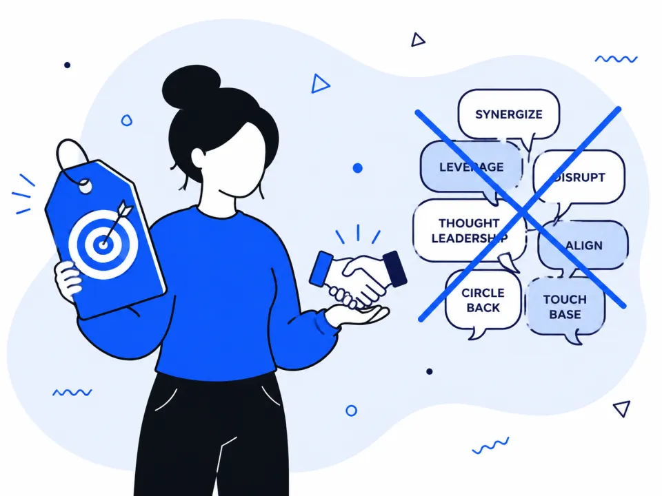 Illustration of clear purpose statement in a business letter
